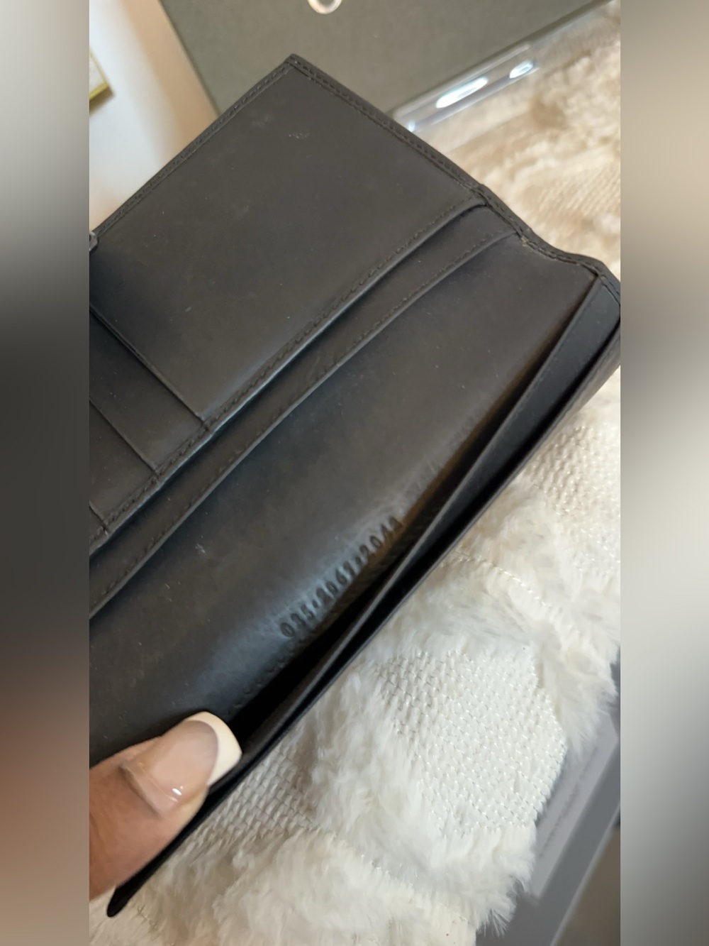 Gucci Black Leather Flap Wallet with Silver Hardware - Picture 9 of 9
